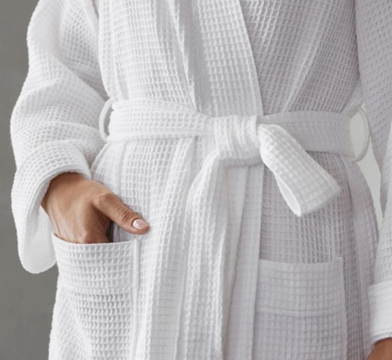 Luxury Linen Bathrobe